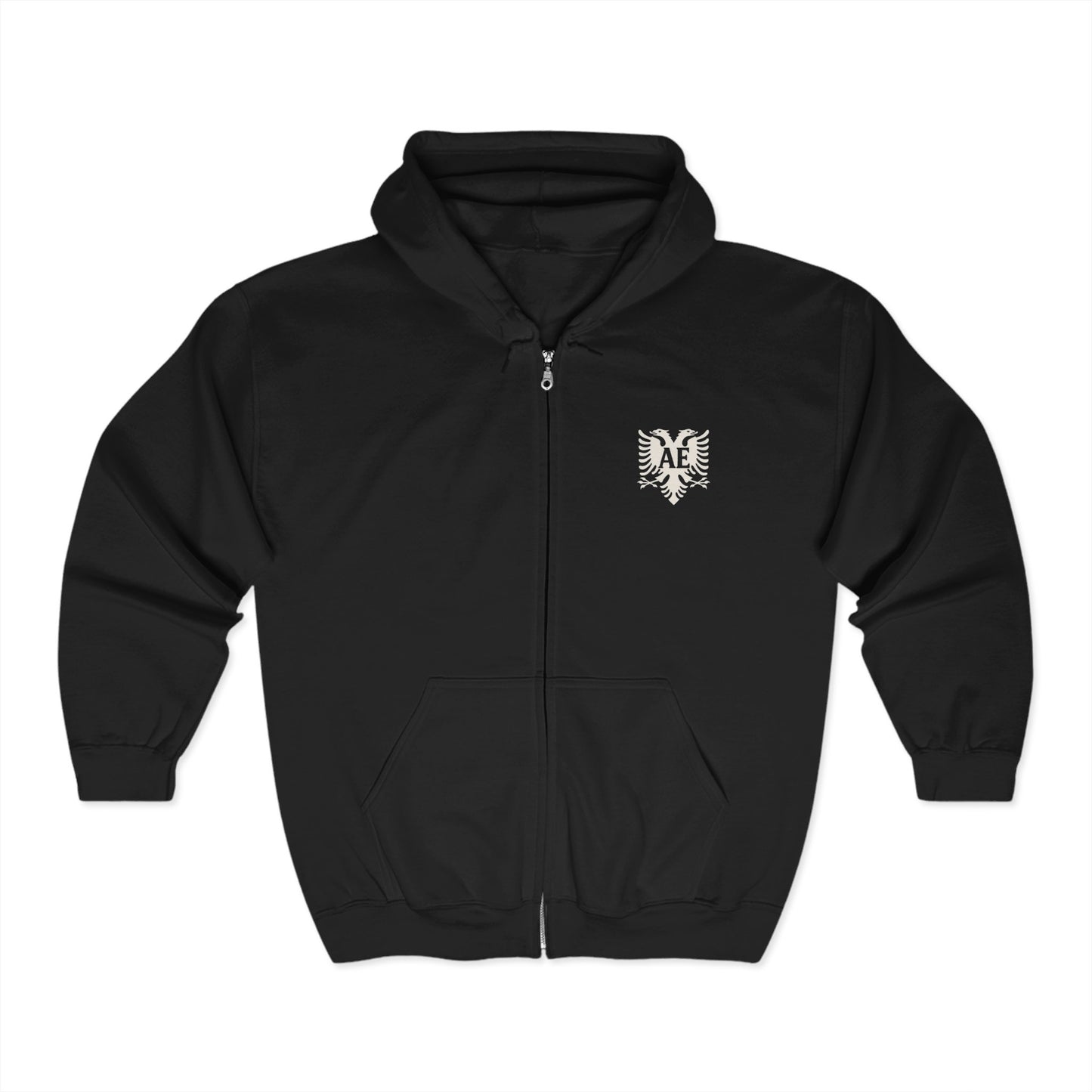 Albanian Streets Zip Hoodie