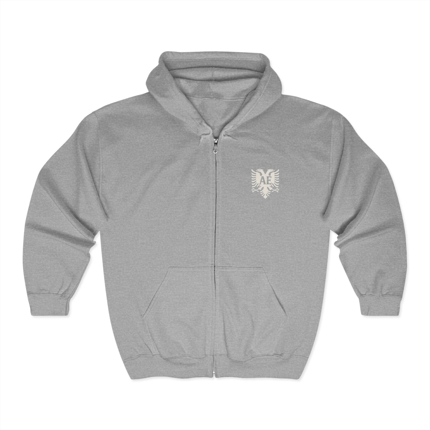 Albanian Streets Zip Hoodie