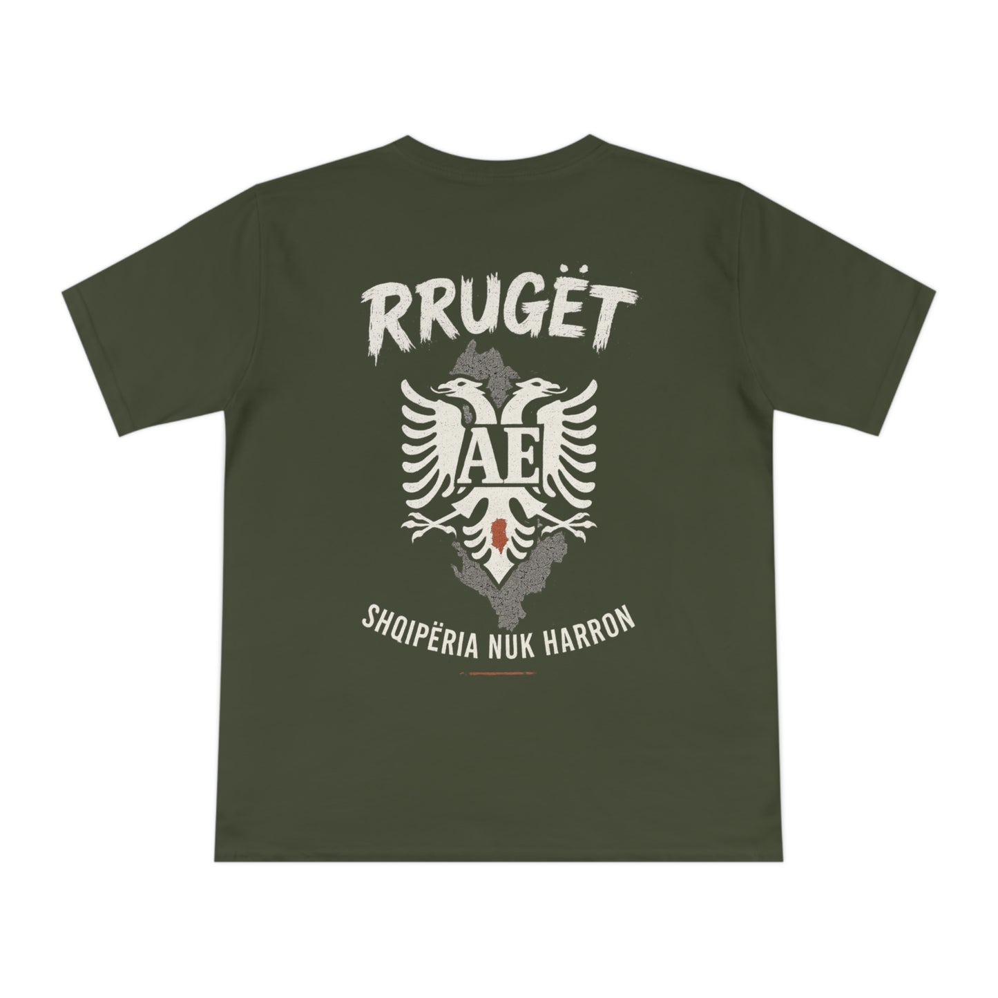 Unisex T-shirt - AE Clothing Rruget Shqipria nuk harron