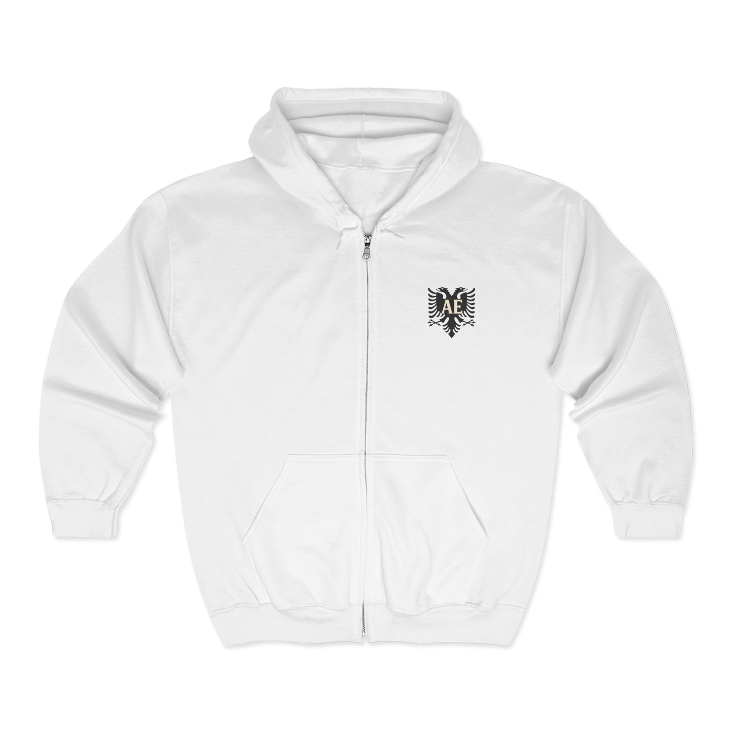 Albanian Streets Zip Hoodie
