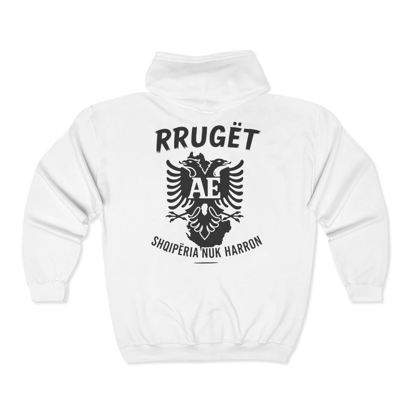 Albanian Streets Zip Hoodie
